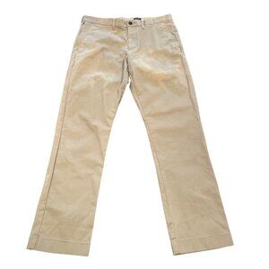 FLAWED FADED J.Crew Factory 32x30 Straight-Fit Tru-Temp 365 Chino Pant Khaki